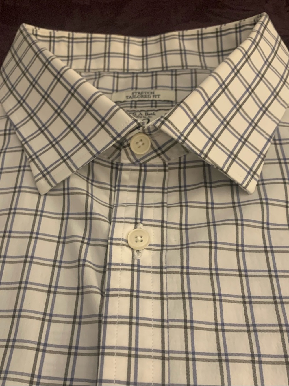 JOS A BANK LS Brrr Comfort Cotton/Nylon Shirt